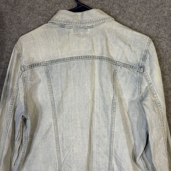 Levi Strauss & Co. Gils Original Trucker Jacket Distressed Wash Size XL - Picture 9 of 14